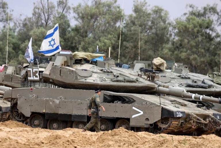 Attachment for Israel Lakukan Serangan Kereta Tempur Gideon, Warga Gaza Menghadapi Ancaman Genosida