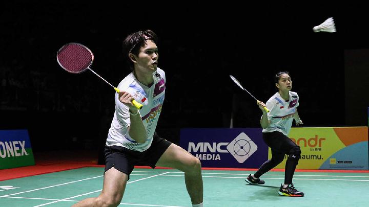 Attachment for Hasil Indonesia Open 2025: Kemenangan Adnan/Indah, Dejan/Fadia Terhenti