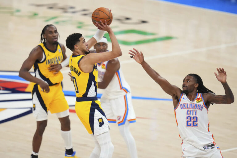 Attachment for Final NBA: Oklahoma City Thunder Vs Indiana Pacers 0-1