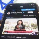 Attachment for Presenter TV Suriah Kebingungan, Serangan Israel Ganggu Acara Langsung